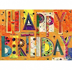 Открытка - C Днём Рождения, с конвертом (Turnowsky, MO6390k)